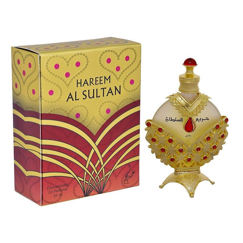 KHADLAJ PERFUMES Hareem Al Sultan Gold Concentrated Perfume Oil For Unisex, 1.18 Ounce KHADLAJ PERFUMES Hareem Al Sultan Gold Concentrated Perfume Oil For Unisex, 1.18 Ounce